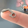 EDC Gear mini lightweight bottle beer opener keyring pocket tool utility gadget Outdoor camp hike