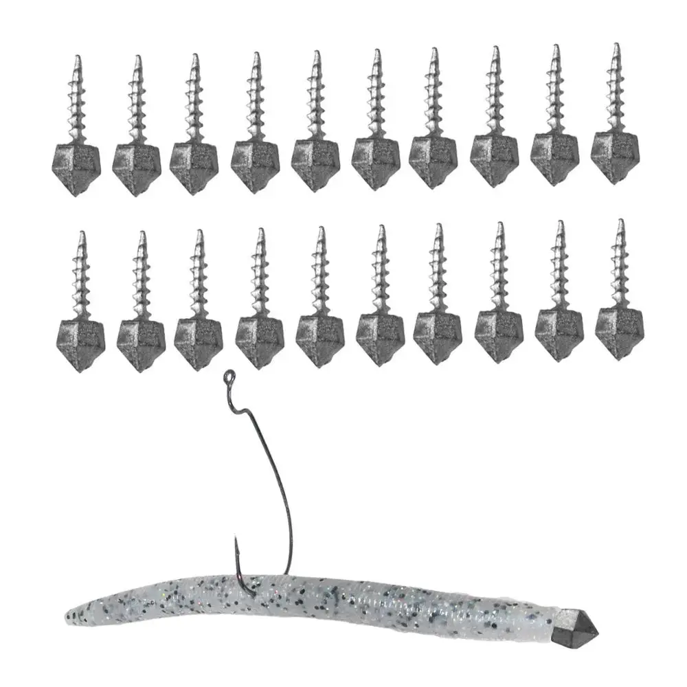 20pcs/set Fishing Insert Weight 1g/0.035oz 1.5g/0.05oz 3g/0.1oz Soft
