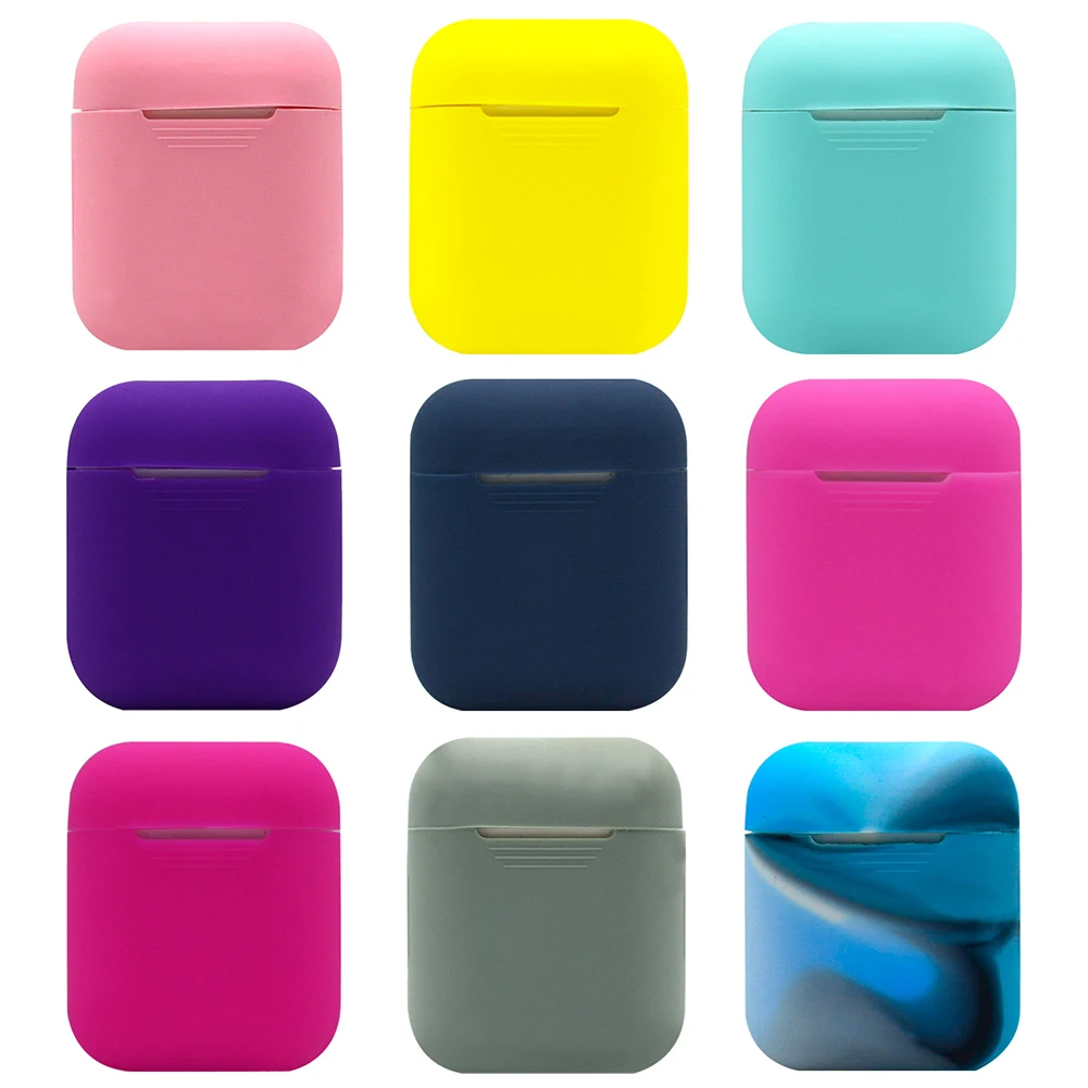 

For Apple Airpods Silicone Airpod Case Shell Transparent Ultra Thin Airpods Cover Wireless Bluetooth Earphone Airpod Case