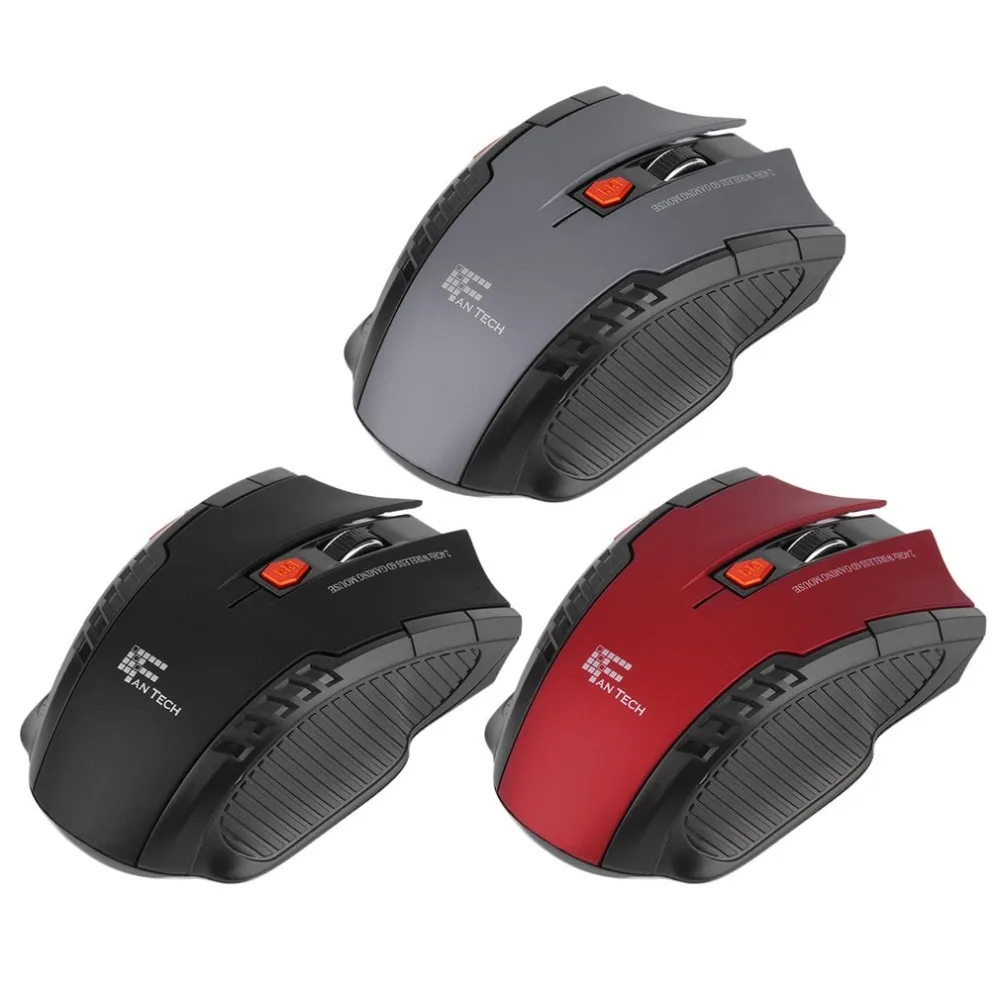 

FANTECH 2.4GHz USB 2.0 Wireless Mouse 6D Gaming Optical Gaming Mouse Mice Computer Mouse 2400DPI for Desktop Laptop PC Pro Gamer