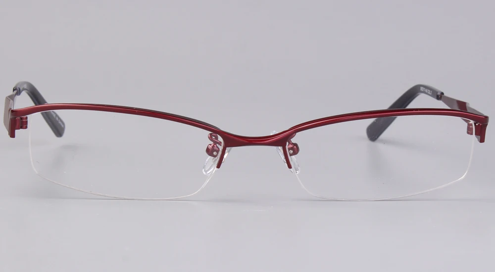 Классические простые очки для женщин, оптическая оправа, брендовая оправа для очков унисекс, полуободок, большие размеры, очки по рецепту для близорукости, линзы