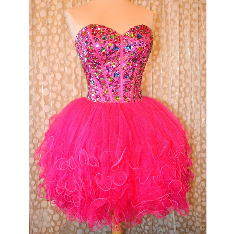 Hot Black Short Prom Dresses