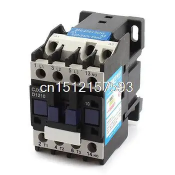

CJX2-12100 35mm DIN Rail Mounting 3-Phase AC Contactor AC220V Coil Voltage