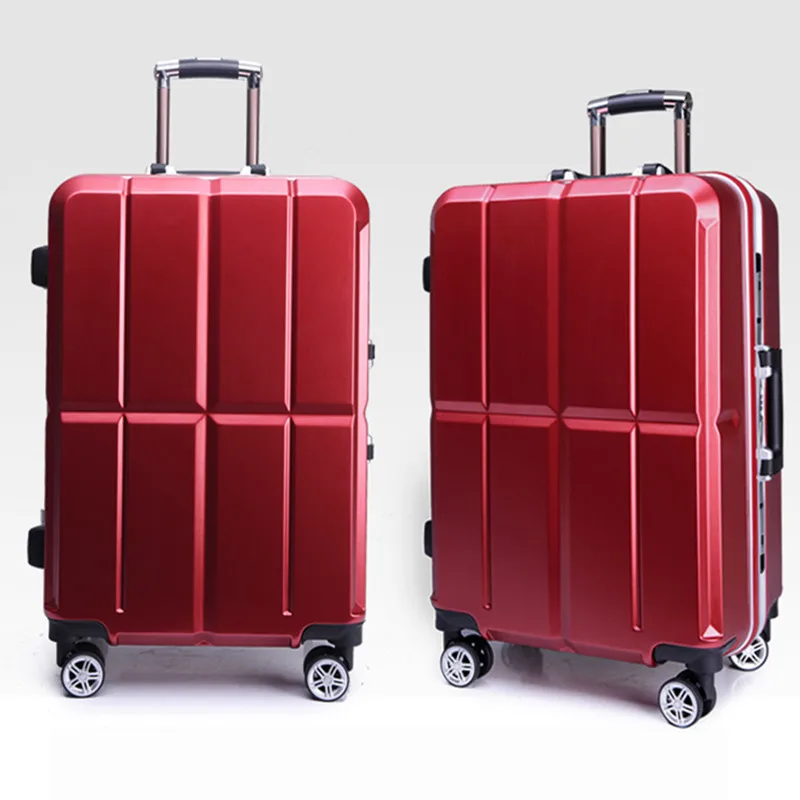 Алюминиевый каркас багажный Hardside сумка на колесиках, чемодан для путешествий, чемодан 20, сумка для переноски багажа 20, 24 дюйма, сумки на колесиках