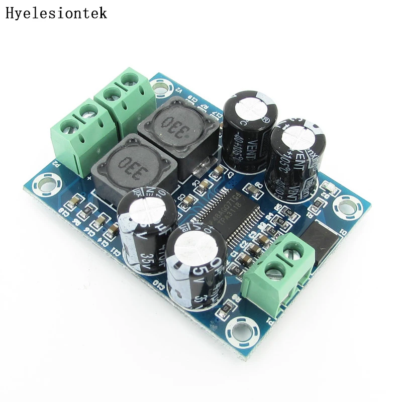 Мини TPA3118 цифровой аудио усилитель доска Моно 60 Вт DC10-24V усилители модуль