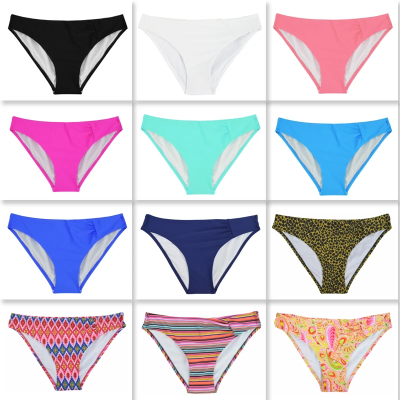 2017 new hot sale black V shape sexy brazilian bikini bottom women swimwear swimsuit trunk tanga micro briefs Panties Underwear