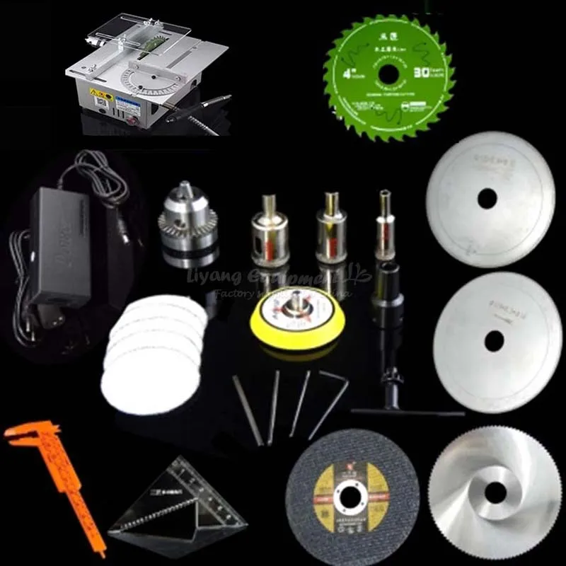 Miniature precision multi - function Mirco table saw bench saw T6 small cutting machine Q10032 Miniature precision multi - function Mirco table saw bench saw T6 small cutting machine Q10032