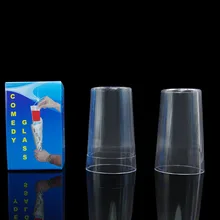 Comedy Glass in Paper Cone magic tricks comedy stage gimmick funny 400magic
