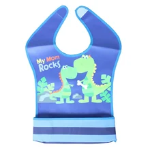 Прекрасный новорожденных девочек мальчиков детей новорожденных водонепроницаемый съемный Нагрудник слюнявчик полотенце нагрудник 1 шт