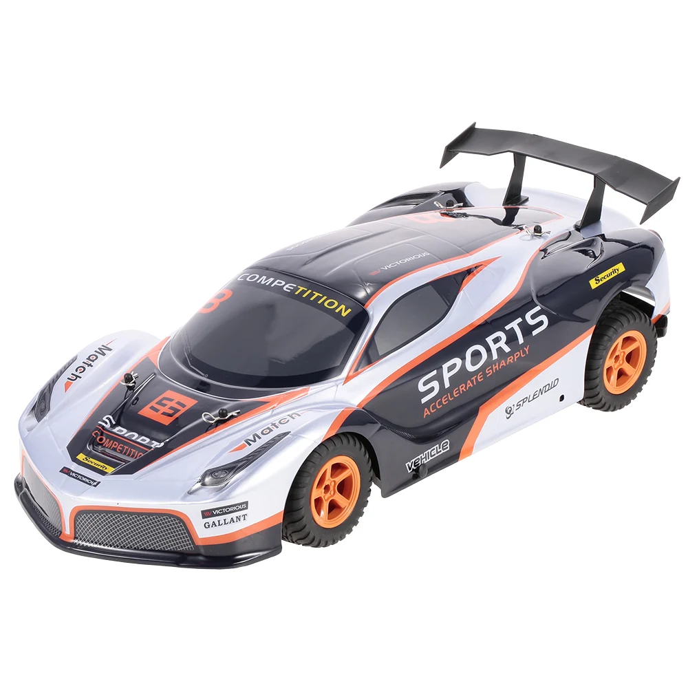 Wltoys L209 1/10 2,4G 2WD 35 км/ч матовый гоночный Радиоуправляемый автомобиль плоский спортивный Дрифт автомобиль RTR игрушки Rc автомобиль Дрифт игрушечные модели автомобилей - Цвет: Серебристый