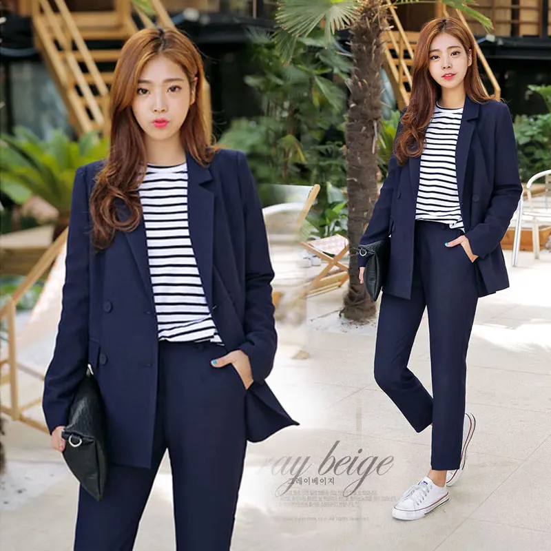 Korean suit style girl Outlet