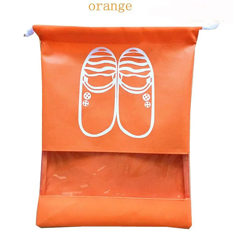5 шт походная сумка для обуви отделочная сумка Анти-пыль обувь сумка для хранения(L