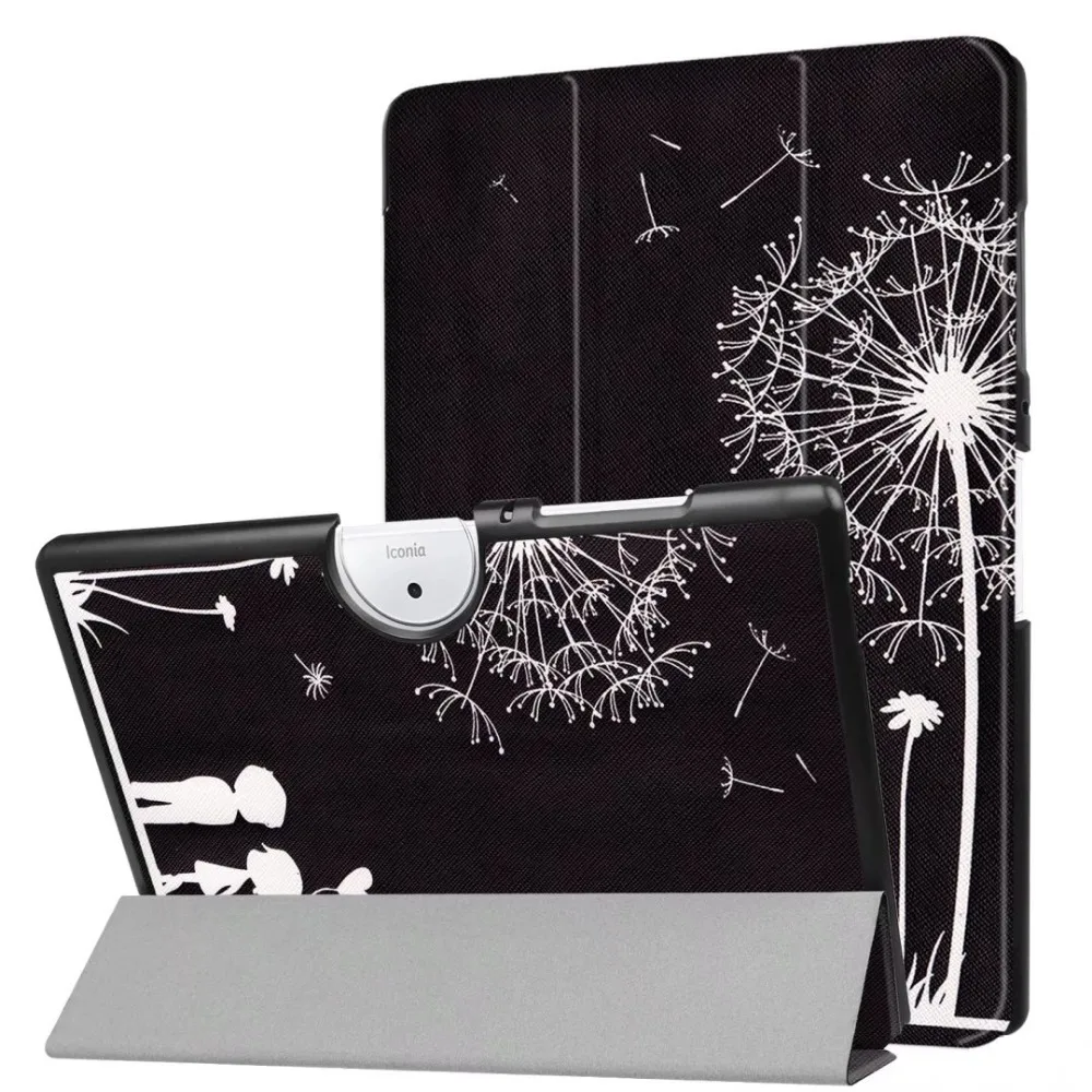 

PU Leather Case For Acer Iconia One 10 B3-A40 Luxury Folio Color Printing Cover For Acer Iconia One B3 A40 10.1'' Stand Case
