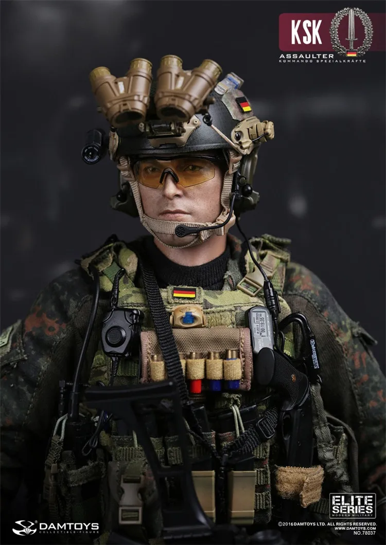

DAMTOYS DAM 78037 ELITE SERIES 1/6 German KSK KOMMANDO SPEZIALKRAFTE ASSAULTER Collection Action Figure for Fans Holiday Gift