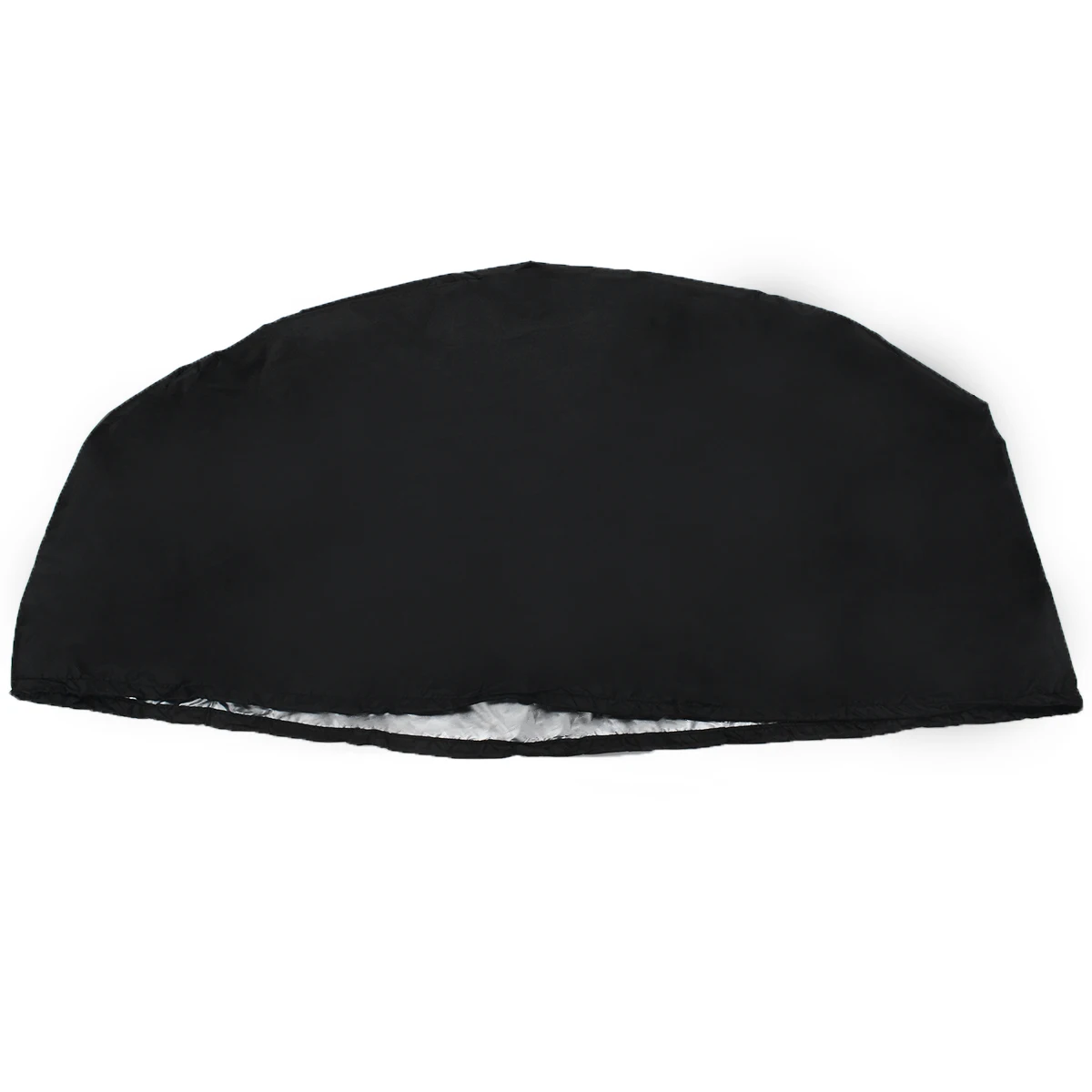 Outdoor Waterproof BBQ Cover Heavy Duty Round Fire Pit Barbeque Grill Protector Easy Cleaning Dust Covers 77x58cm
