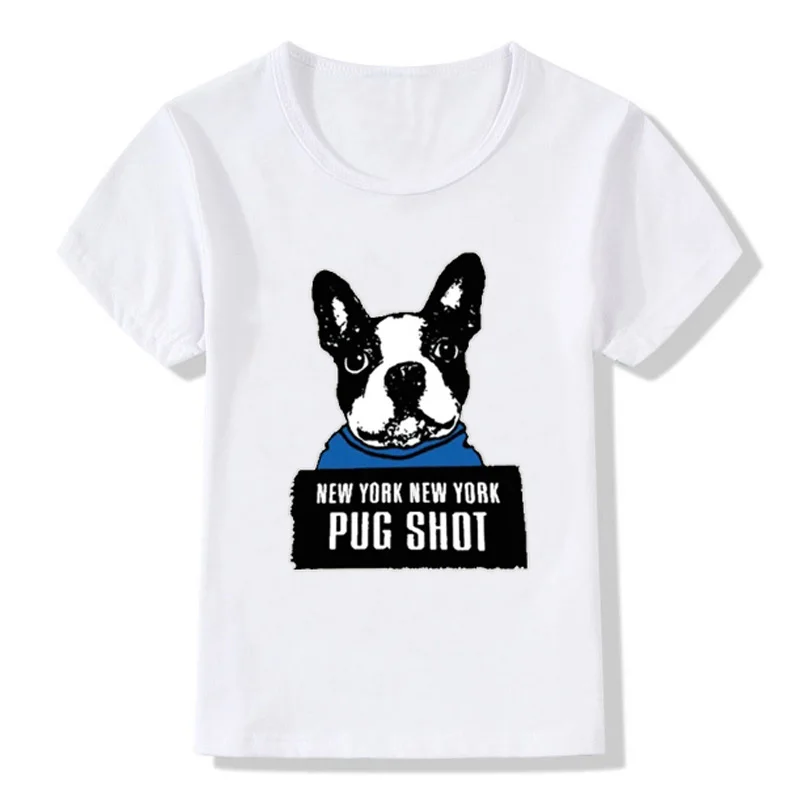 Boston Terriers with Beer Kids Girls Short Sleeve T Shirts Ruffles Shirt T-Shirt for 2-6T