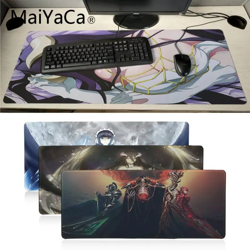 MaiYaCa Япония персонаж аниме Overlord персонажи Albedo Nazarick резиновый коврик для мыши Anti с
