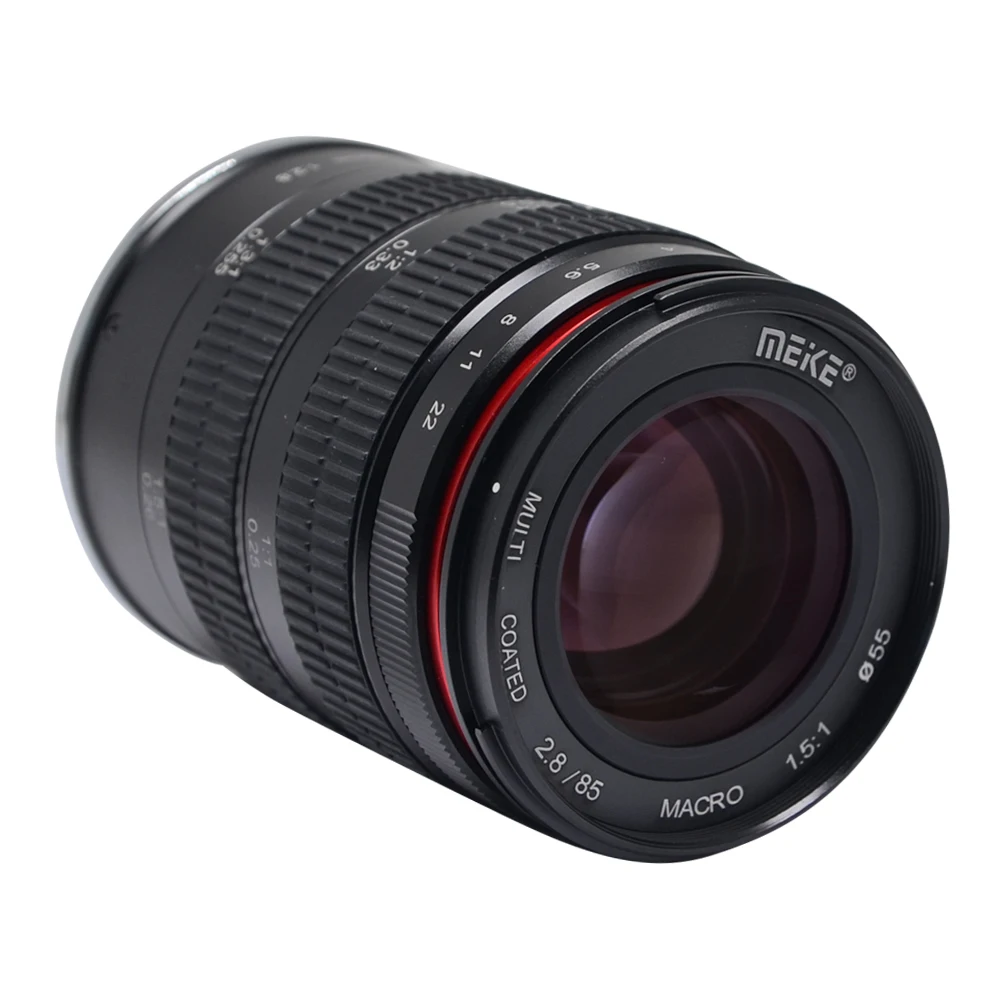 

Meike MK-85mm F/2.8 Full Frame APS-C Super MediumTelephoto Macro Lens for Nikon F-Mount DSLR Camera