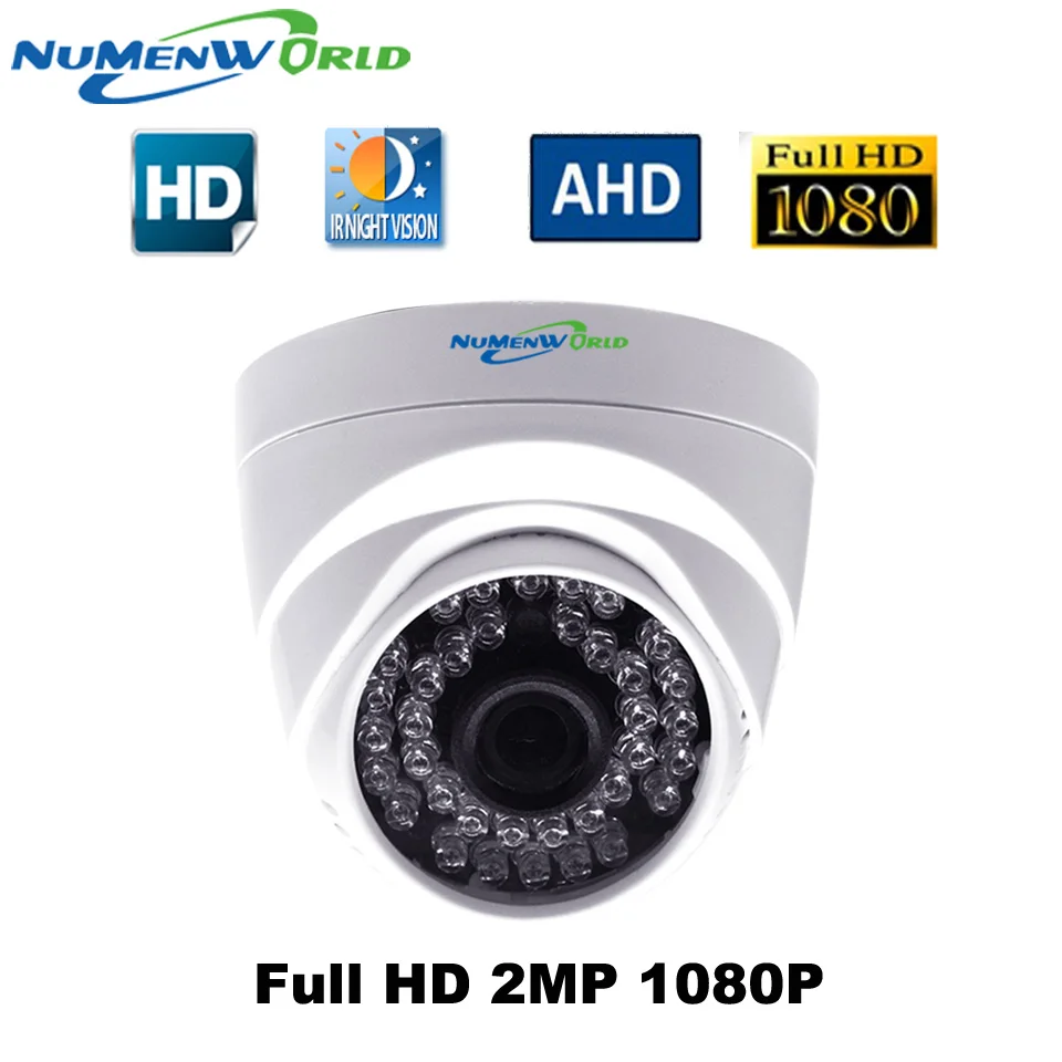 

Newest 2.0MP HD-AHD 1080P 3000TVL dome camera Wide Angle Len HD CCTV Security Camera with OSD cable Day/night for indoor use