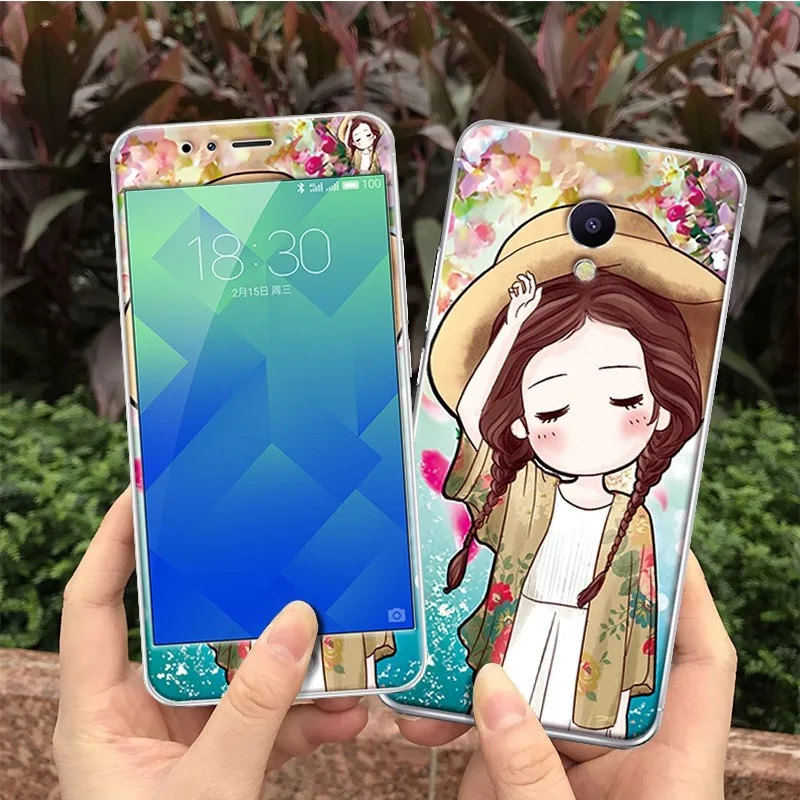 Meizu M5s case cover glass screen protector  (27)