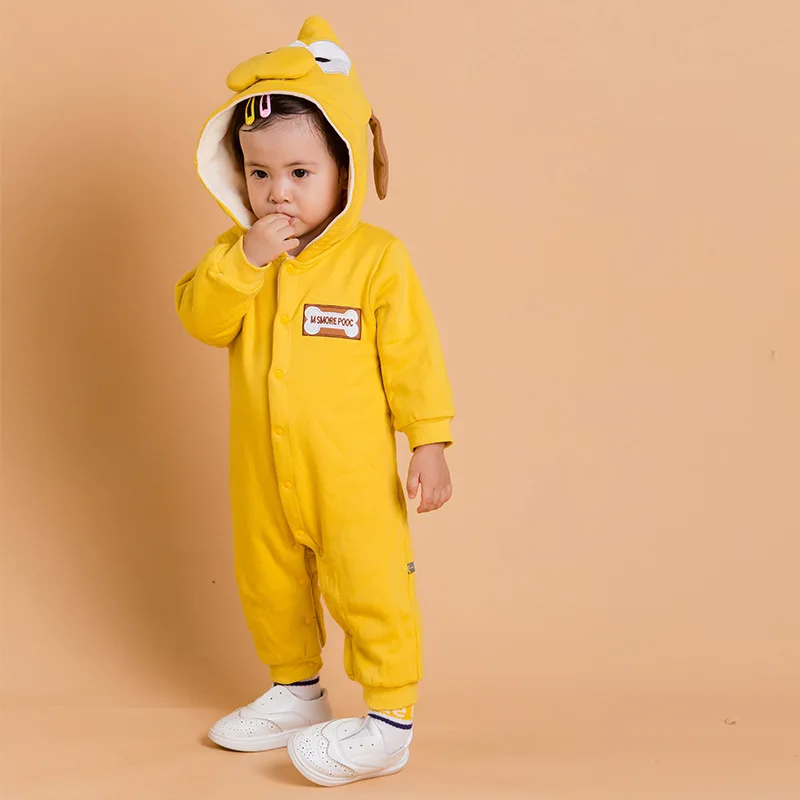 Baby Boy Girl Romper Spring Autumn Fashion Toddler Baby Long Sleeve Animal Patchwork Overall for Outwear Infant Girls Costume (7)