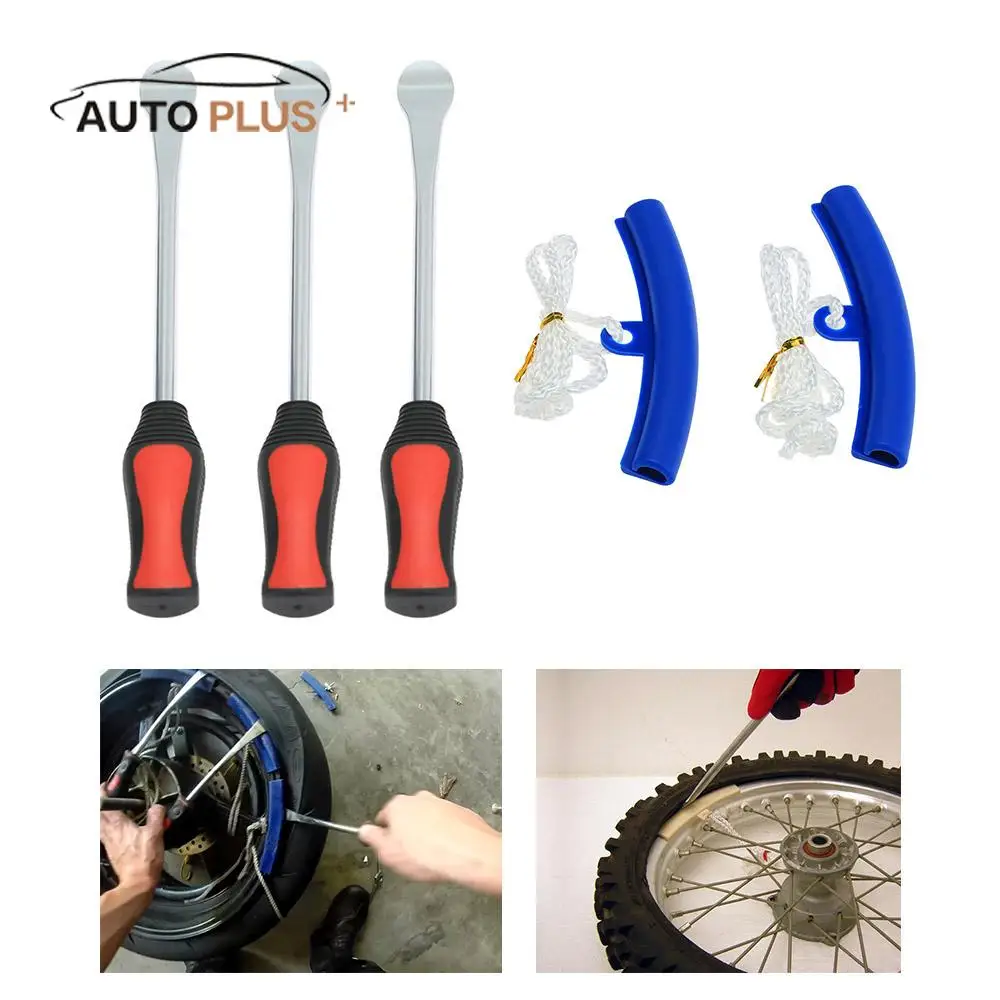 Image Motorcycle Tire Repair Kits Car Wheels Repairing Tools Vehicle Tire Puncture Emergency Repair Sets