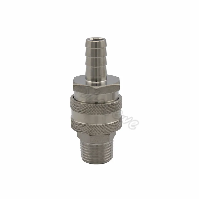 Stainless Steel Female Quick Disconnect Connect Set 12barb for Home Brewing Beer Kettle Mash Tun Pump Wort Chiller Fitting (29)