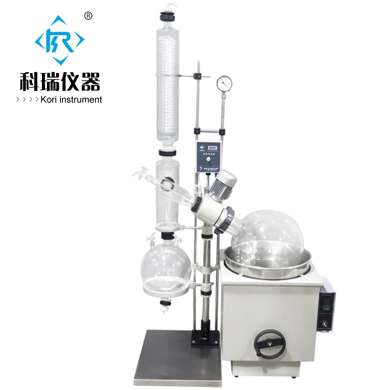 

Laboratory High borosilicate GG3.3 vacuum evaporator 20l/ Rotary Evaporators/Rotavap for lab extraction Distillation