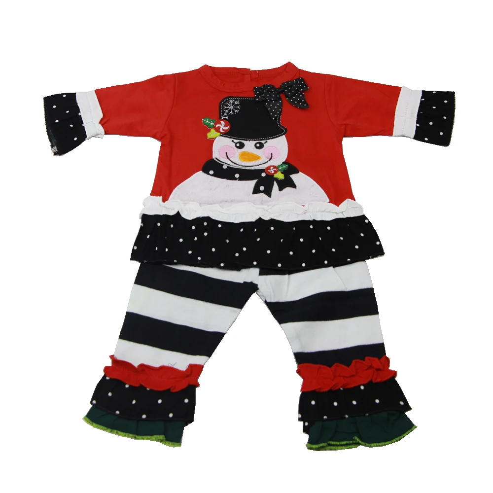 

Fashion Baby Clothes For 22-23 inch baby Girl Reborn Dolls 55-57 cm Doll Accessories Baby Clothes shirt Pants Cosplay Snowman