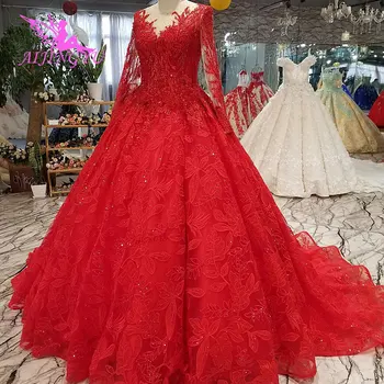 

AIJINGYU Wedding Dress Lace Long Sleeve Shanghai Gowns Gothic Suzhou Toast Best Bridal Gown Unusual Wedding Dresses