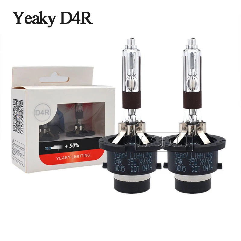 Ксеноновая лампа HCDLT 35 Вт Yeaky D1S 6500K HID D2S D3S D4S 4500K 5500K D2R D4R Сверхбыстрая яркая