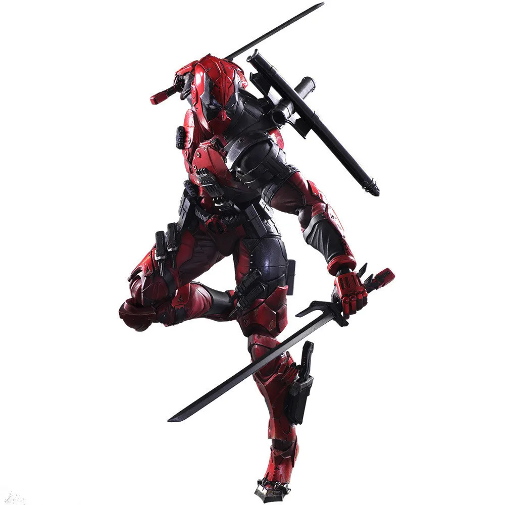 Фигурка Дэдпул Росомаха X men X-men Play Arts Kai Deadpool Wade Winston Wilson играть арт Кай ПВХ фигурка 26 см кукла игрушка