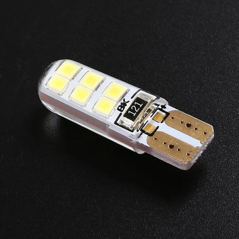 10Pcs/lots T10 2835 LED Canbus Super Bright Car Width Light Lamp Bulb White