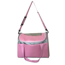 Новая розовая мягкая переноска для собак, кошачья переноска,, переноска для собак