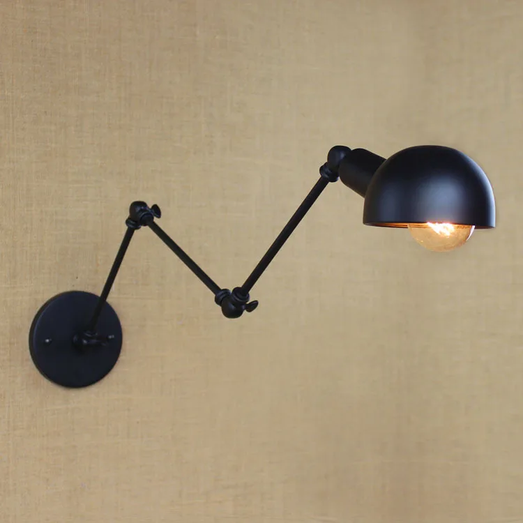 

Rustic Retro Vintage Wall Lamps Light Led Metal Fixtures Industrial Lights Adjustable Lighting Fixture