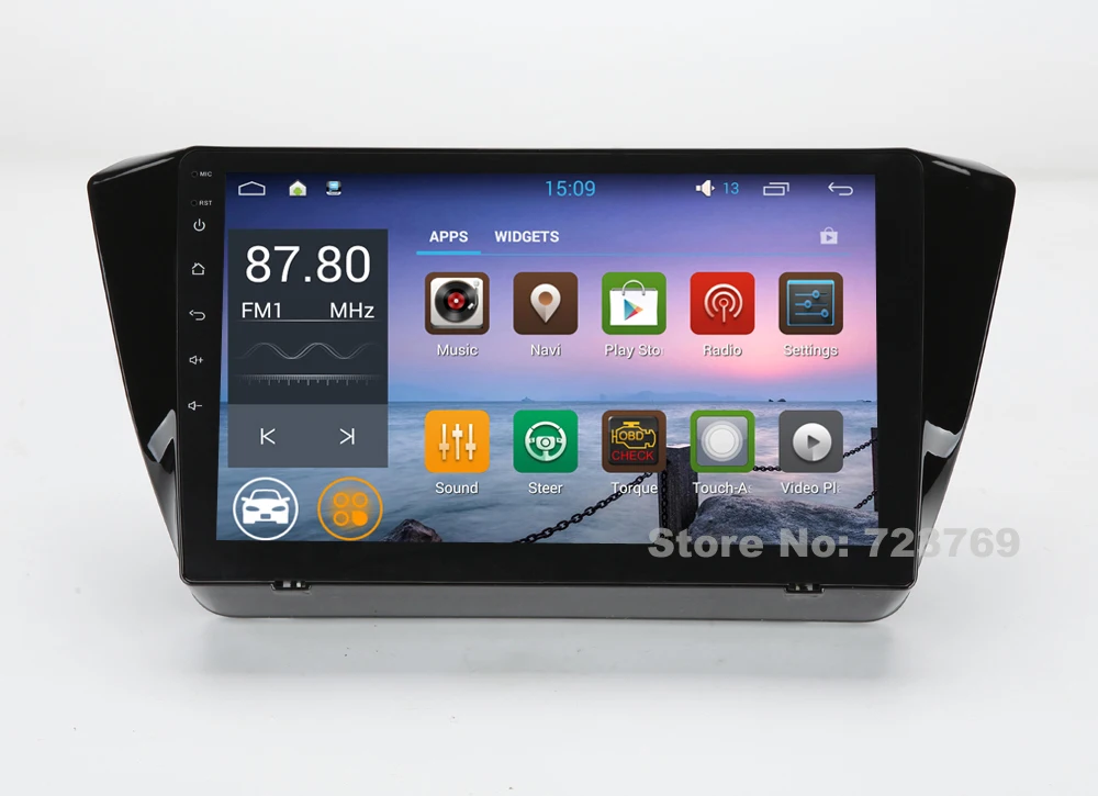 10.1 inch Android 6.0 Car Radio Player GPS Navigation Media Stereo Audio Video Car Turning Head uni