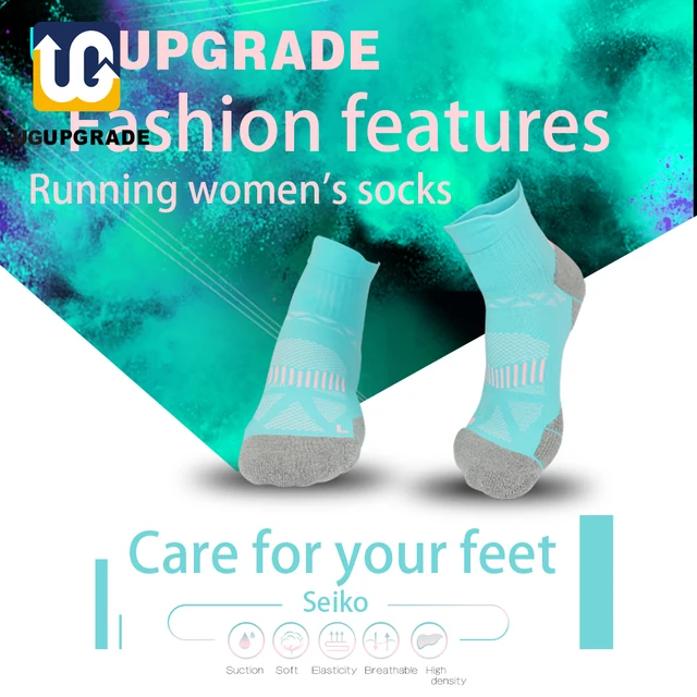 UG Women Compression Running Socks Professional Sport Riding Socks Basketball Badminton Hiking Racing Cycling Socks
