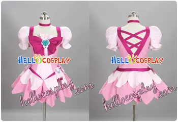 

HeartCatch PreCure Cosplay Cure Blossom Costume H008