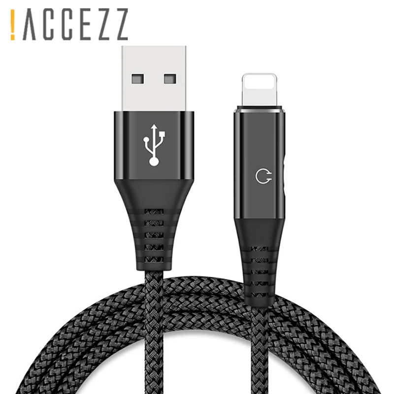 !ACCEZZ USB Cable Adapter For iphone X 8 7 Plus XS MAX XR Charging AUX