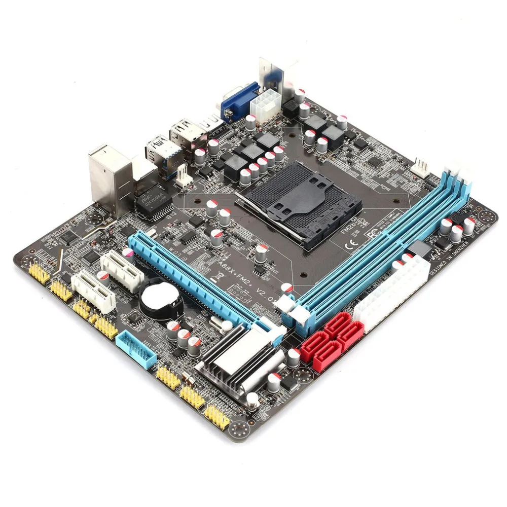 

A88 FM2 Motherboard Socket SATA Mainboard USB 2.0 DDR3 Motherboard Support 8GB Desktop Computer Mainboard with AMD HDMI