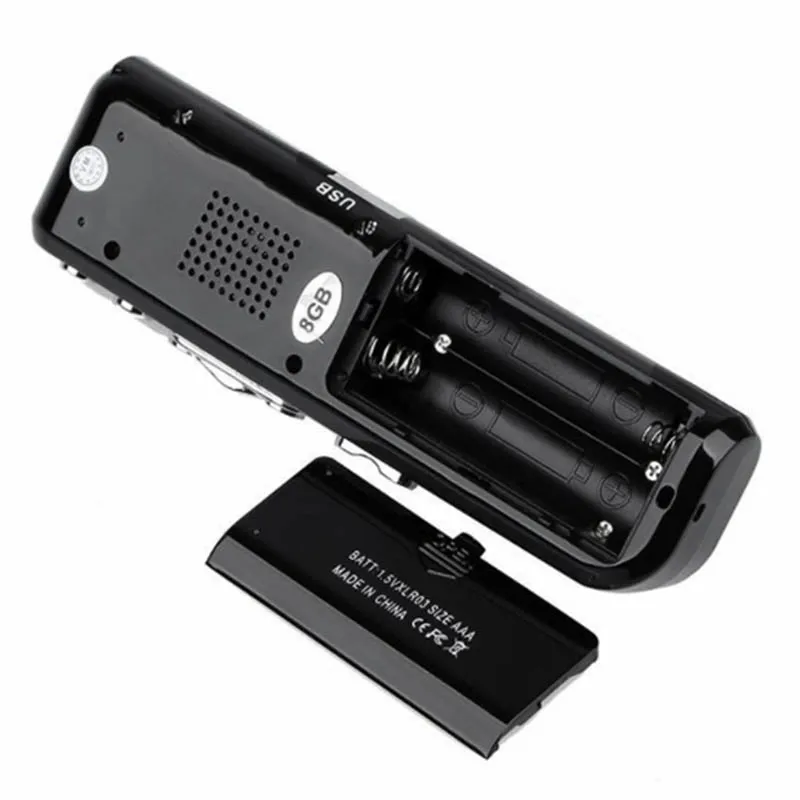 SK-010 Digital Voice Recorder 8GB Recording pen Low Noise And High Definition Recorder External Microphone Portable MP3 Recorder