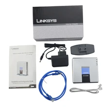 Livre expedição rápida! Melhor SPA3000 DESBLOQUEADO LINKSYS SPA 3000 FXS VOIP Adaptador de Telefone de gateway Nova Marca