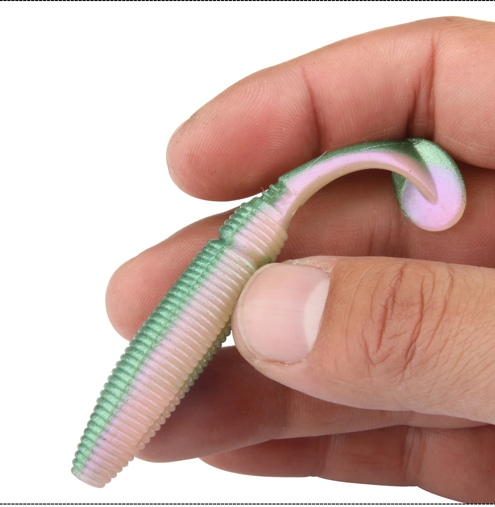 New Fishing Lure Soft Spinpoler Brand Easy Shiner 4.5g9cm Winter Fishing Wobblers Plastics Silicone Baits Pesca Iscas Tackle  (5)