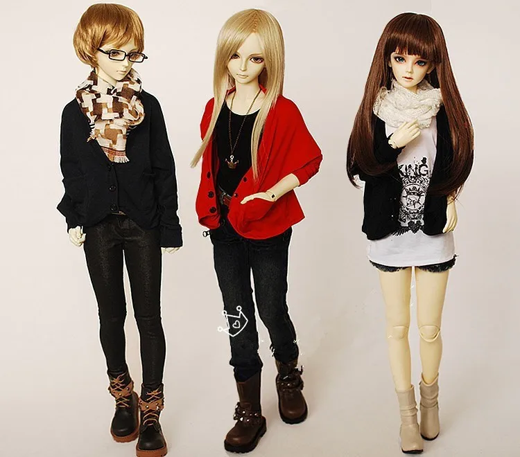 

Casual Bat Shirt Cardigan Coat for BJD 1/4 MSD,1/3 YOSD,SD16 SD17 Uncle Doll Clothes Customized CWB17