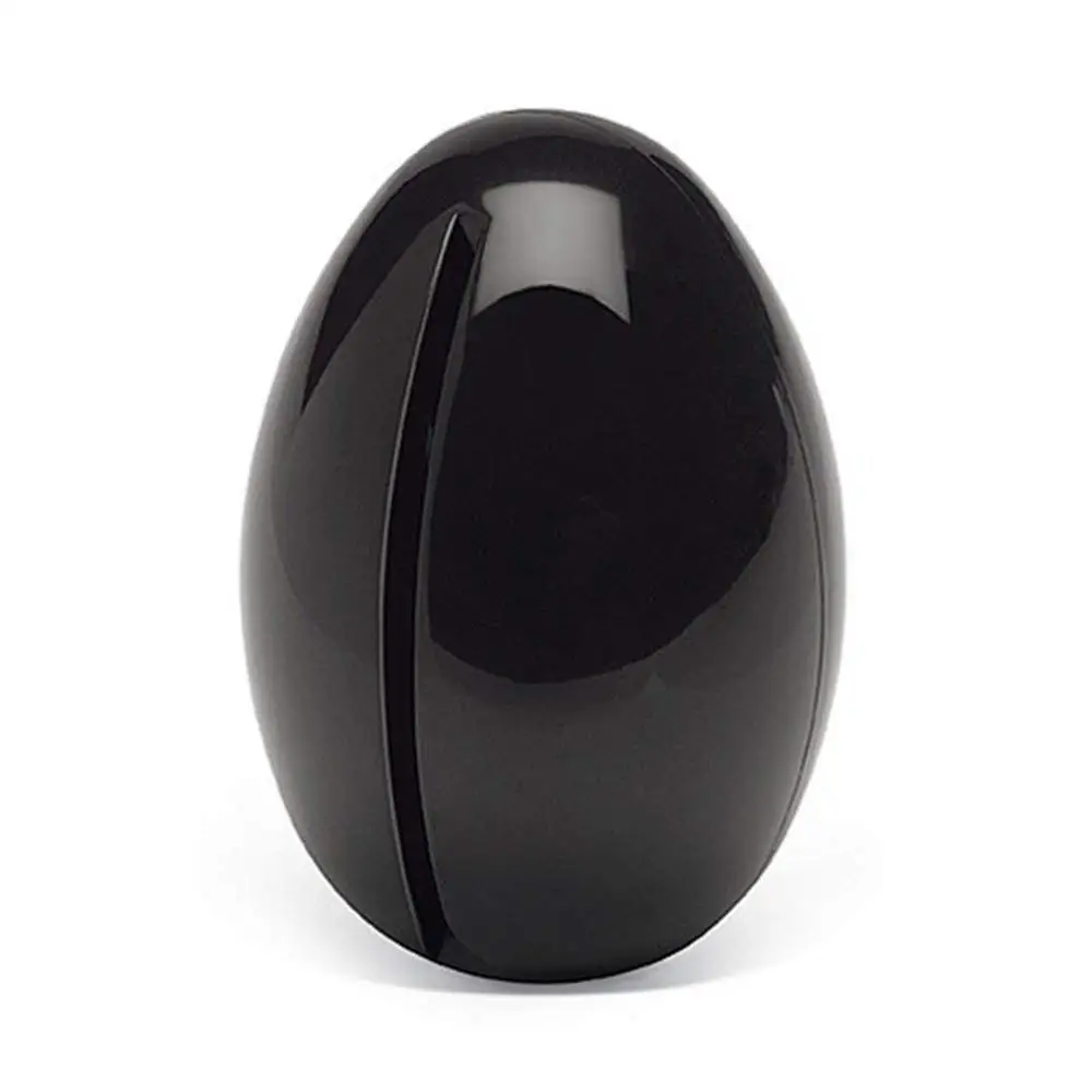 

Letter Opener Envelope Slitter, Tumbler Egg Envelop Opener with Concealed Blade (Black)
