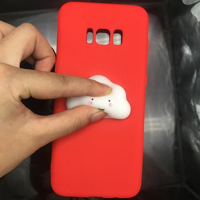 3d Squishy Cat Silicon TPU Soft Cases For Samsung Galaxy S8 S9 plus S7 S6 J3 J5 J7 2017 j510 J710 j310 A6 Candy Back phone Cover (23)