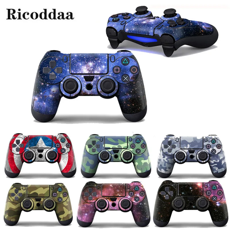 Виниловая наклейка звездного неба на кожу для Sony Playstation 4 защитный чехол