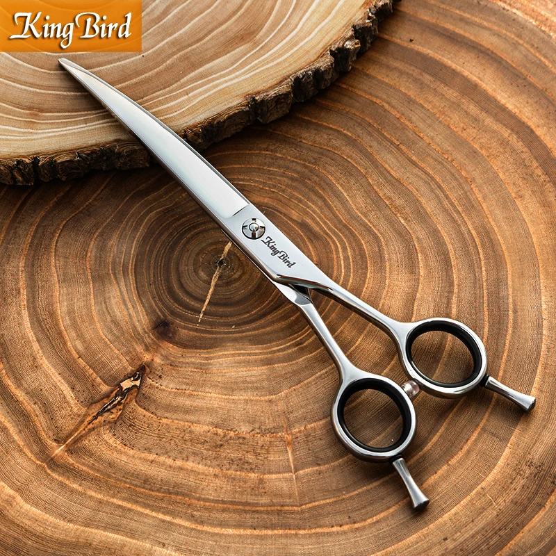 Professional Dog curved shears 7 INCH Dog curve grooming scissors Pet