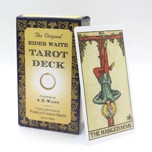 The Original Tarot Rider Waite Deck juego de cartas de Tarot inglés completo con manual de instrucciones en inglés juego de mesa de Tarot