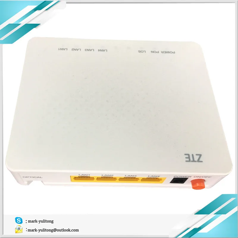 

Original New ZTE F600 600 ONU optical network, with 4 ethernet ports, no voice pot, applies to FTTH mode, Router Version 6.0